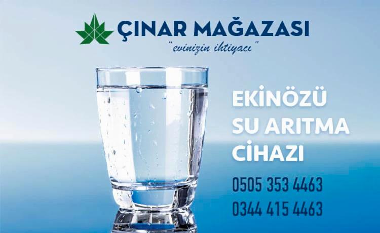 ekinözü su arıtma cihazı