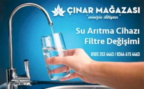 elbistan su arıtma cihazı filtre değişimi