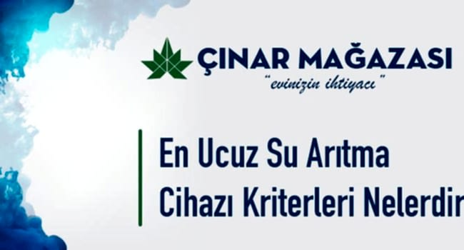 en ucuz su arıtma cihazı