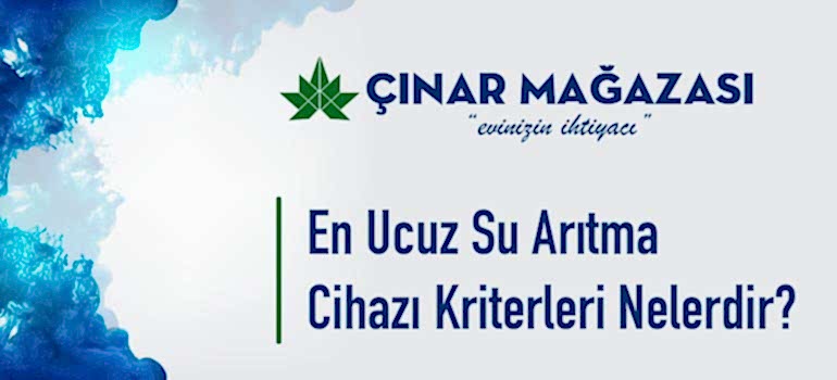 en ucuz su arıtma cihazı