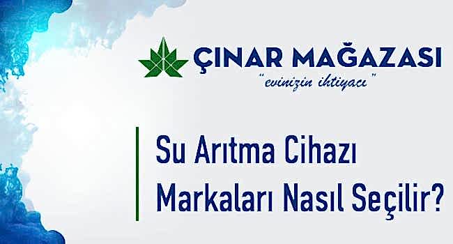 su arıtma cihazı markaları