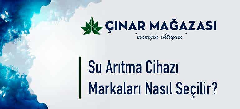 su arıtma cihazı markaları