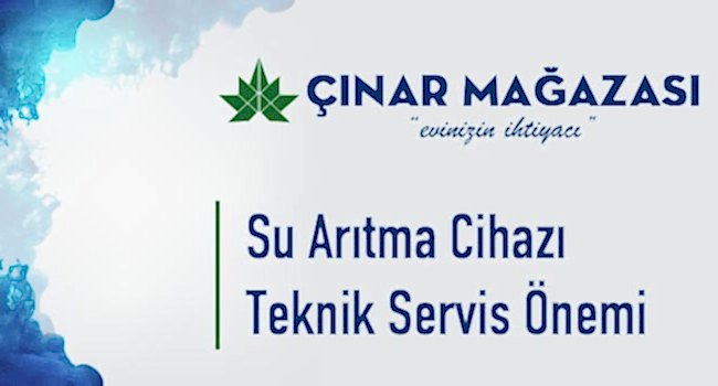 su arıtma cihazı teknik servis