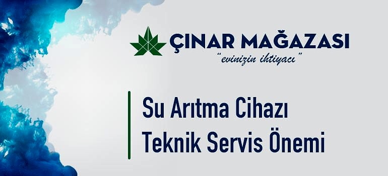 su arıtma cihazı teknik servis